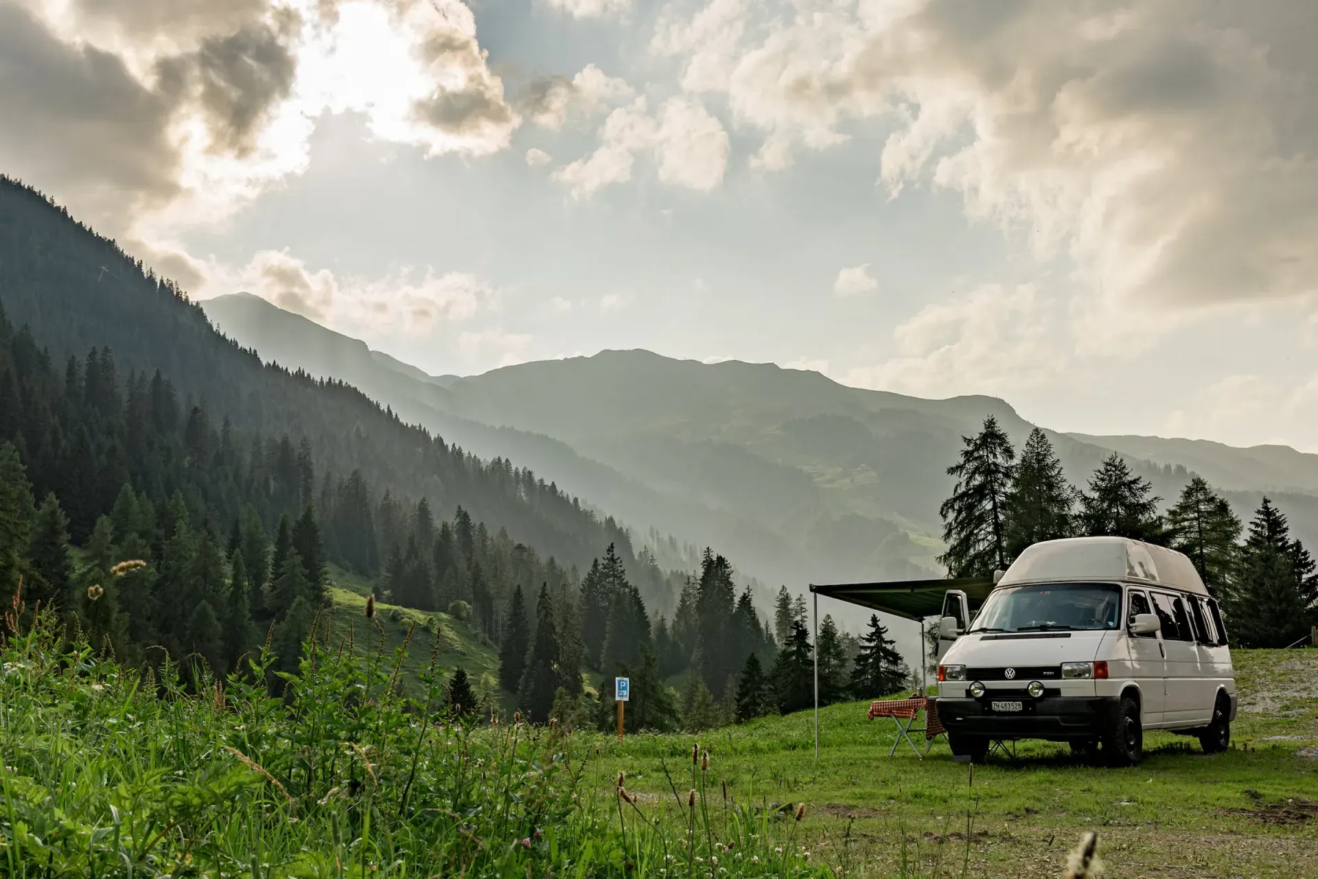 Camping in Graubünden